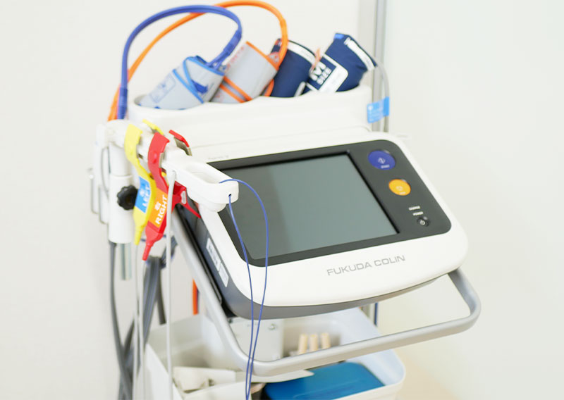 心電図・動脈硬化検査機器（ABI・CAVI）